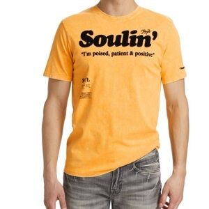 NWT PRPS Soulin Graphic Tee in Yellow